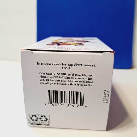 Hallmark Keepsake Ornament - PAW Patrol Rubble's Special Delivery' 2023 … - Picture 5 of 8